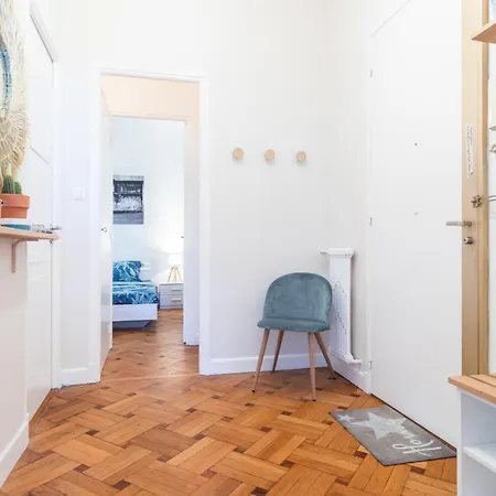 Promenade Des 2 Bdr Large Terrace Apartman Nizza