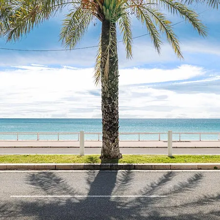 Promenade Des 2 Bdr Large Terrace Apartman Nizza